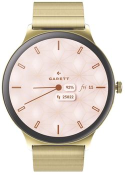 Smartwatch damski Garett Verona 2 Złoty – Bransoleta Stalowa + Pasek Skórzany (8).jpg